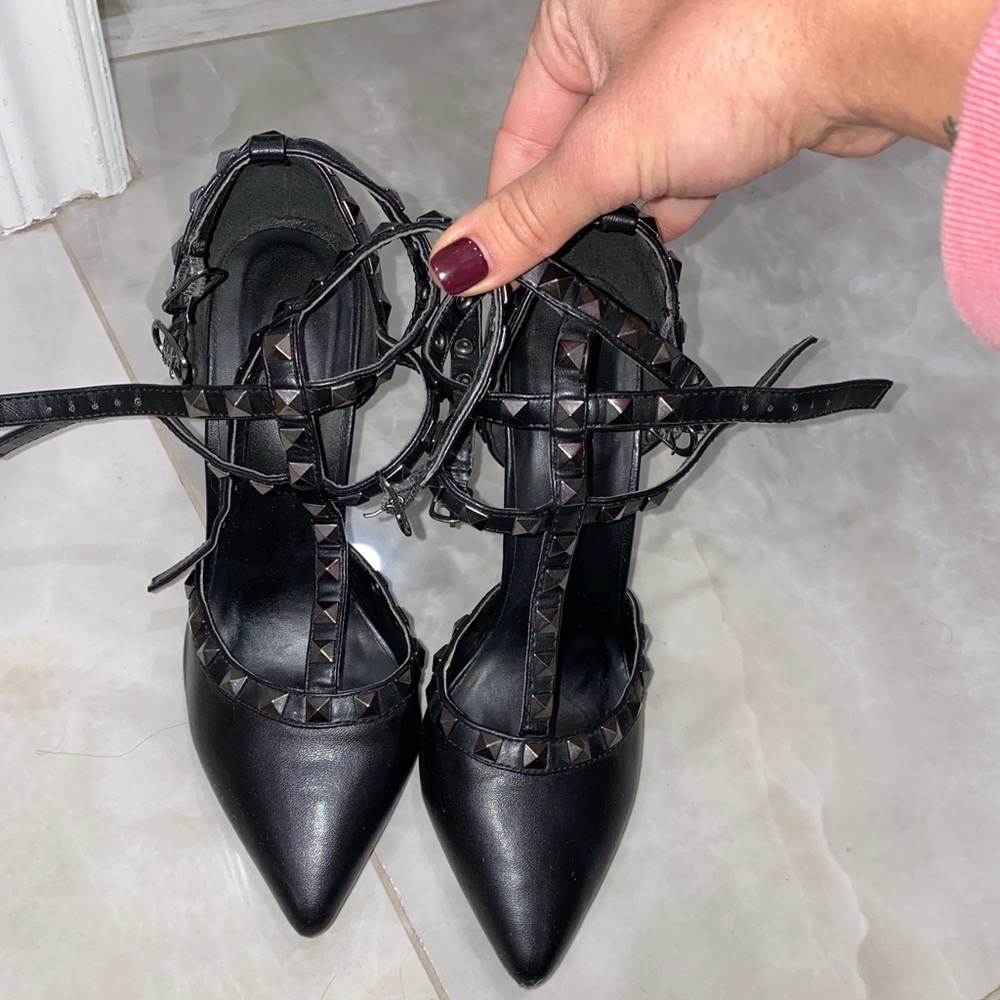 studded heels!